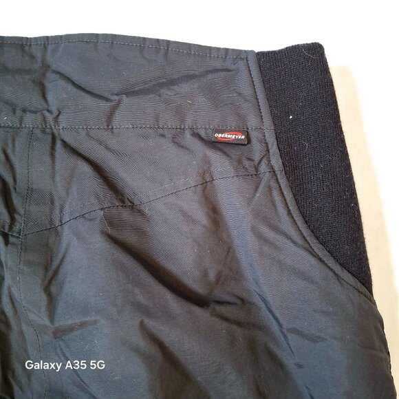 Obermeyer Ladies Black Insulated Snow Pants Size 14 Polyester Ski Wear Winter Ge - Picture 4 of 16
